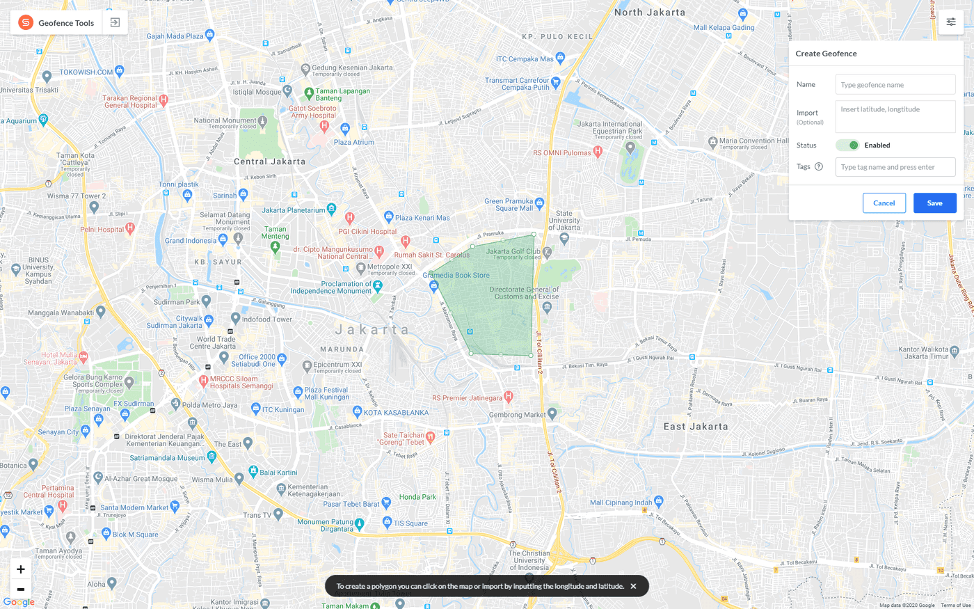 Geo Dashboard